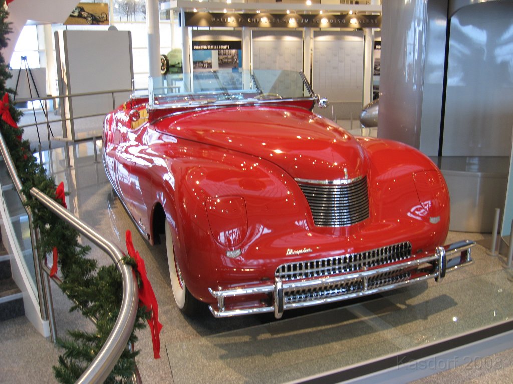 Chrysler Walter - Car Museum 2008 0065.jpg - A visit to the Walter P Chrysler museum located on the grounds of the sprawling Chrysler complex in Auburn Hills Michigan. A great collection of Chrysler brands through the years, AMC, Dodge, Willys, and others.